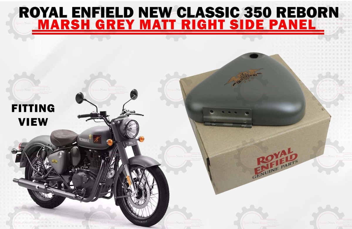 Marsh Grey Matt Right Side Panel For 