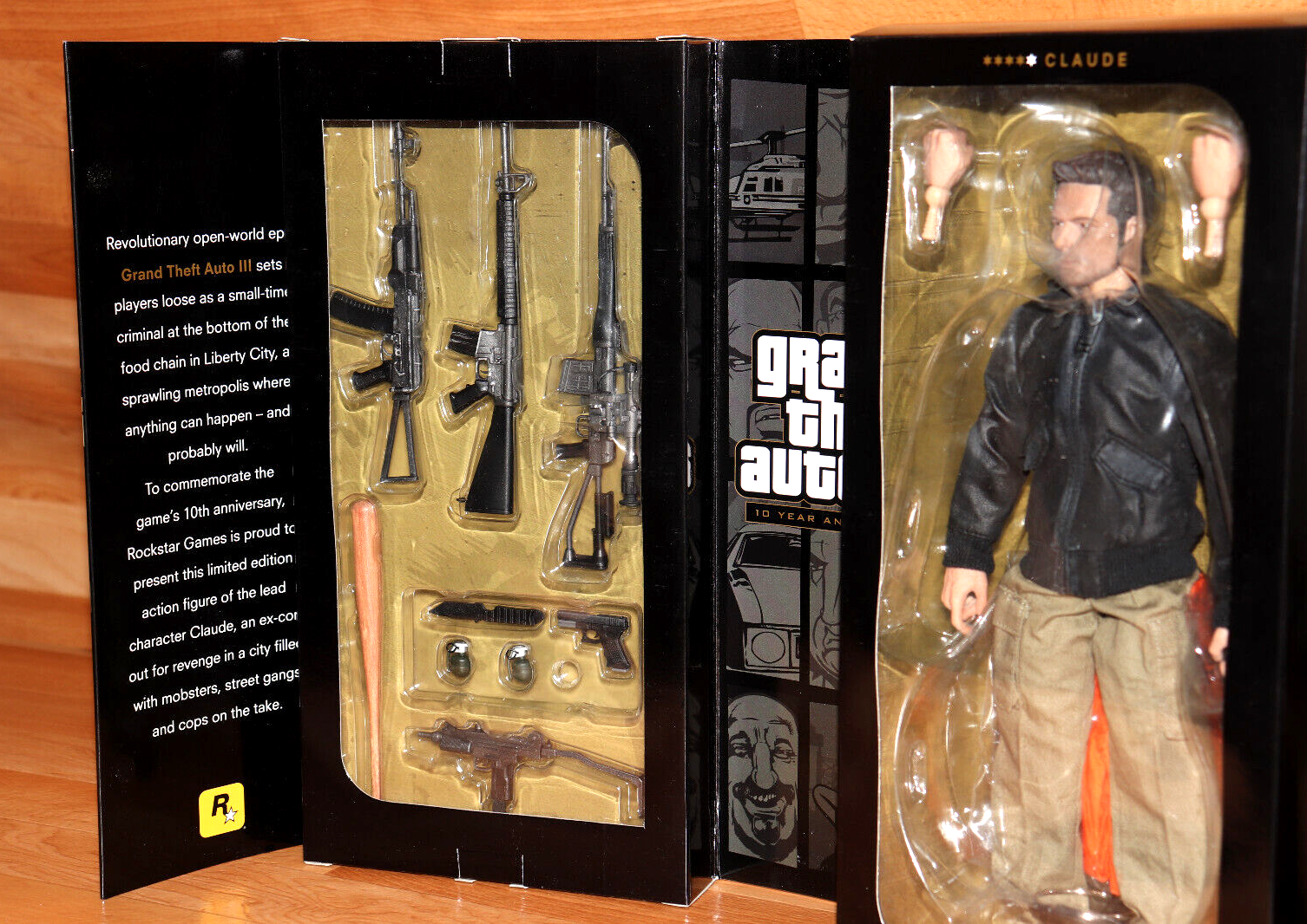 GTA III] Claude (Grand Theft Auto) Custom Action Figure