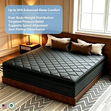 14" 12" Twin Full Queen King Mattress Gel Memory Foam Hybrid Spring Bed In a Box