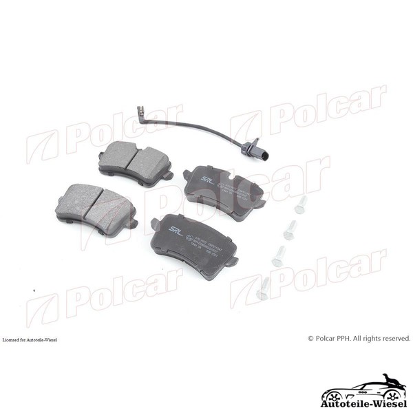 Bremsbelagsatz Hinten FüR Audi A5 Cabrio Sportback A6 C7 Avant A4 B8 07-18-image