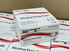 Skin Armour Alcohol Prep Pads 70%~ Medium Size ~ Case of 20 Boxes x 200 per Box