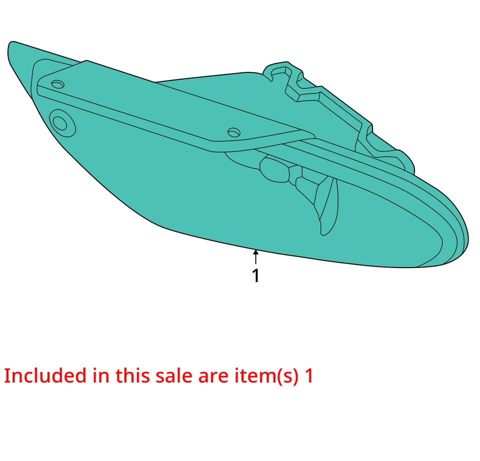 APTO PARA CHRYSLER 300M 1999-2004 FARO ANTINIEBLA 4574826AB - NUEVO OEM 4574826AB Foto 2 de 3