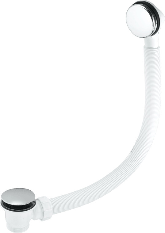 McAlpine Chrome Plated Clicker Bath Waste & Overflow Centre Pin 1.5'' CBWF70CB