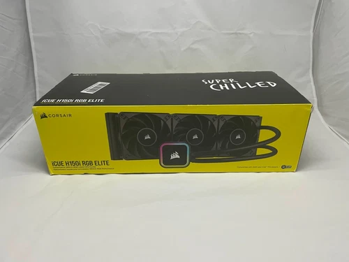Corsair iCUE H150i RGB ELITE – 360mm CPU-Kühler Wasserkühlung