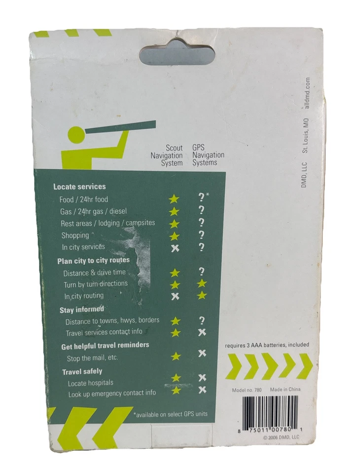 SCOUT The Travel Sidekick Road Trip Edition (2006) A Navigation Aide Model 780 - Image 2 of 4