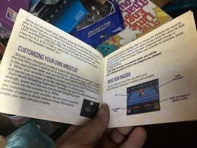 WWF King of the Ring Nintendo NES Manual Only