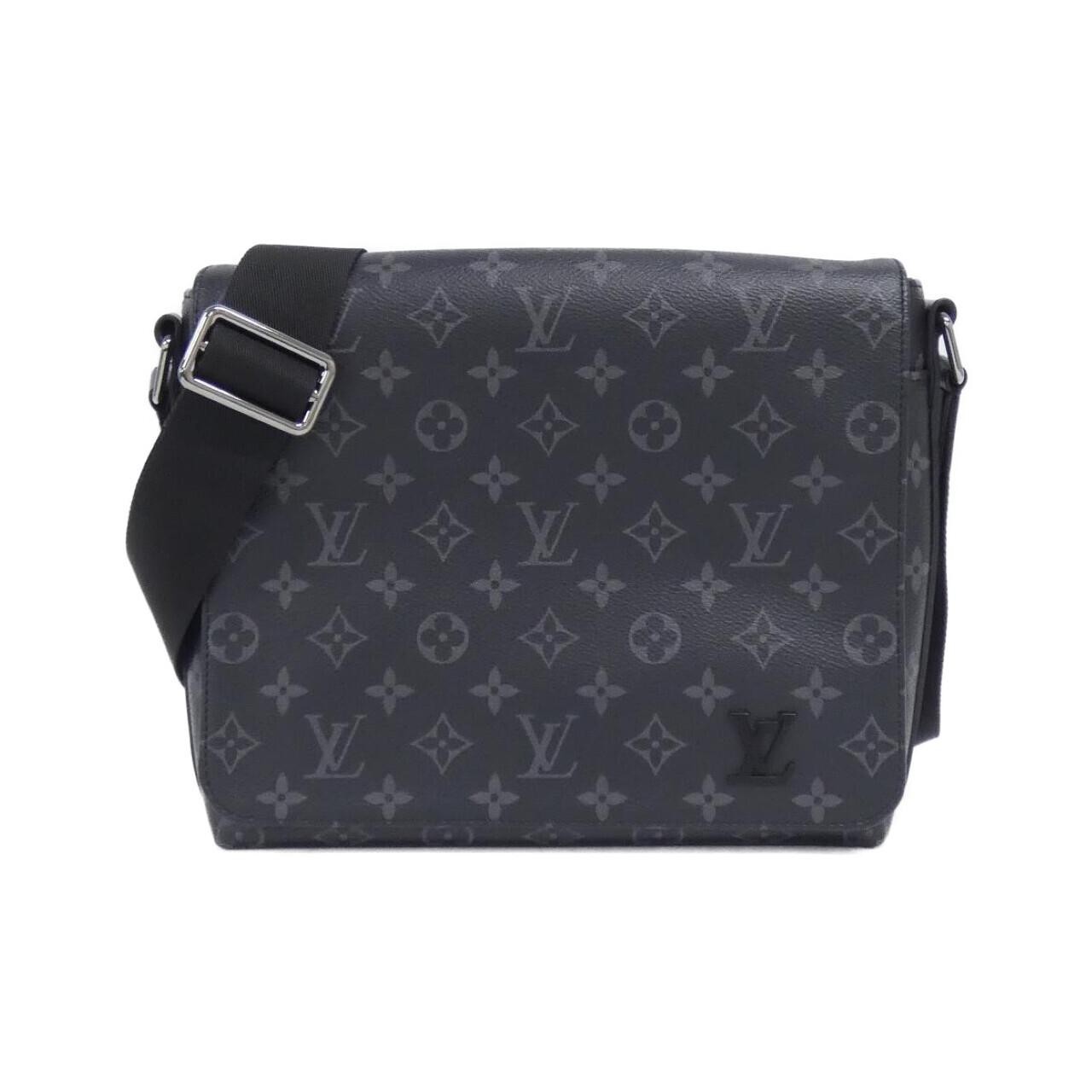 Authentic Louis Vuitton Monogram Eclipse District… - image 1