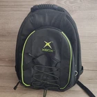 VTG Original Microsoft Xbox Padded Videogame Console Travel Backpack Bag Black