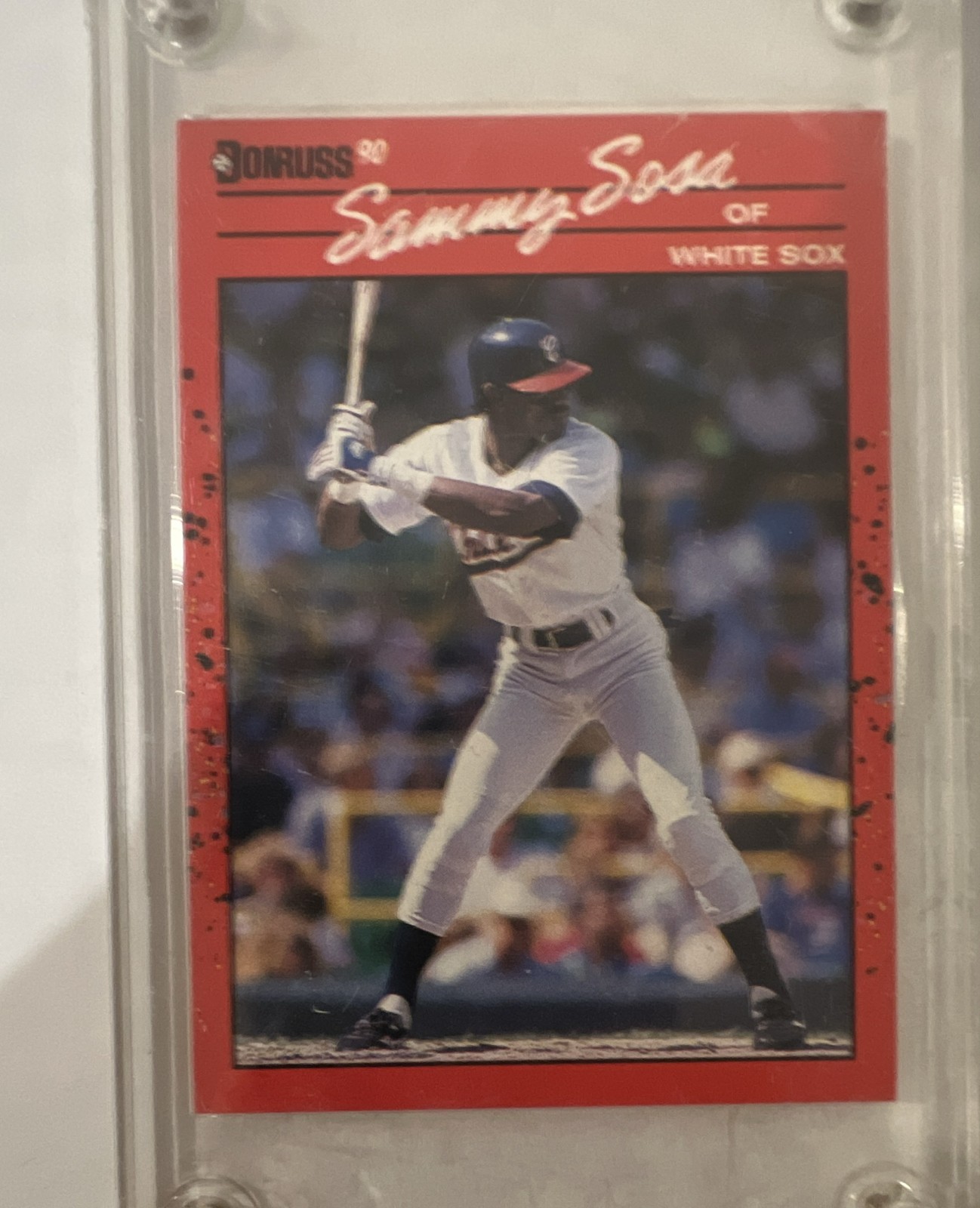 1990 Donruss - Sammy Sosa #489 (RC)