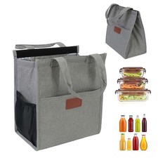 Sac à Lunch Isolé Chaleur Rétention Froid Imperméable Étanche Isolé Portable