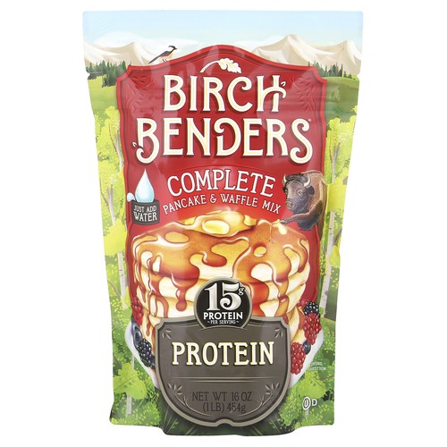 Complete Pancake & Waffle Mix, Protein, 16 oz (454 g)