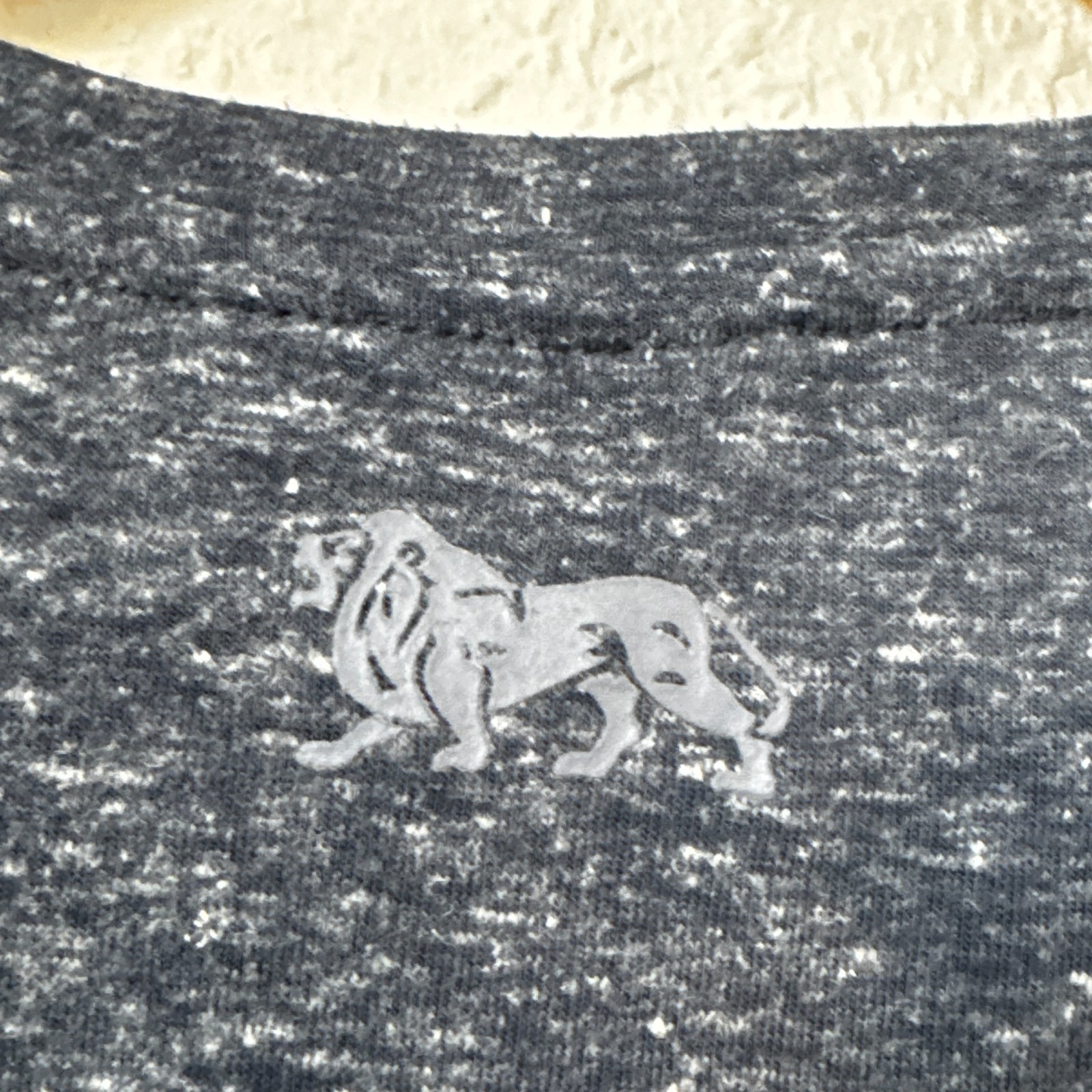 Lonsdale London Women’s Marl Grey T-Shirt - Size 14 - Polyester/Linen Blend image 7