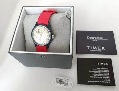 Timex TW2U84300 Camper Watch 36mm Leather Strap clean Mint Genuine Rare
