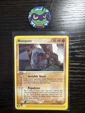 Pokémon TCG Nosepass 18/109 EX Ruby Sapphire Regular Rare 2003 NM on eBay