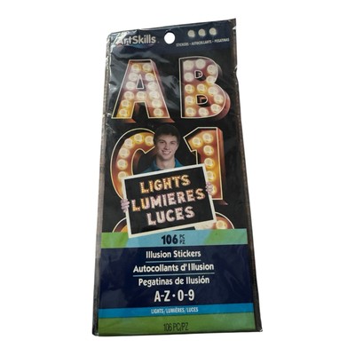 Artskills PA-1464 Neon Color Poster Letters And Numbers, 310/pack (pa1464)