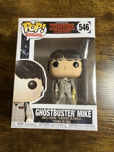 Funko Pop! Vinyl Stranger Things Ghostbuster Mike #546 Television Figure