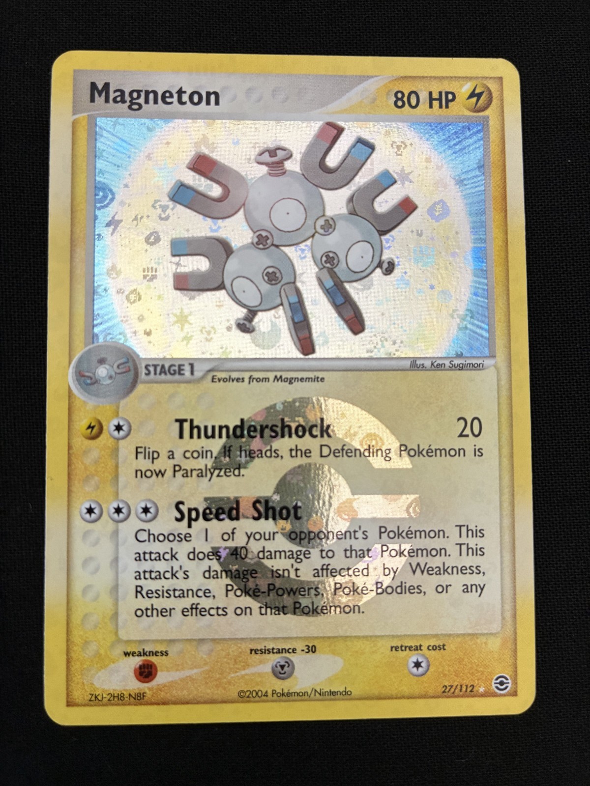 Magneton 27/112 (NM) - EX FireRed & LeafGreen - Reverse Holo
