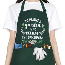 Funny Garden Aprons for Women Gardening Gifts for Gardeners Waterproof Kitche...