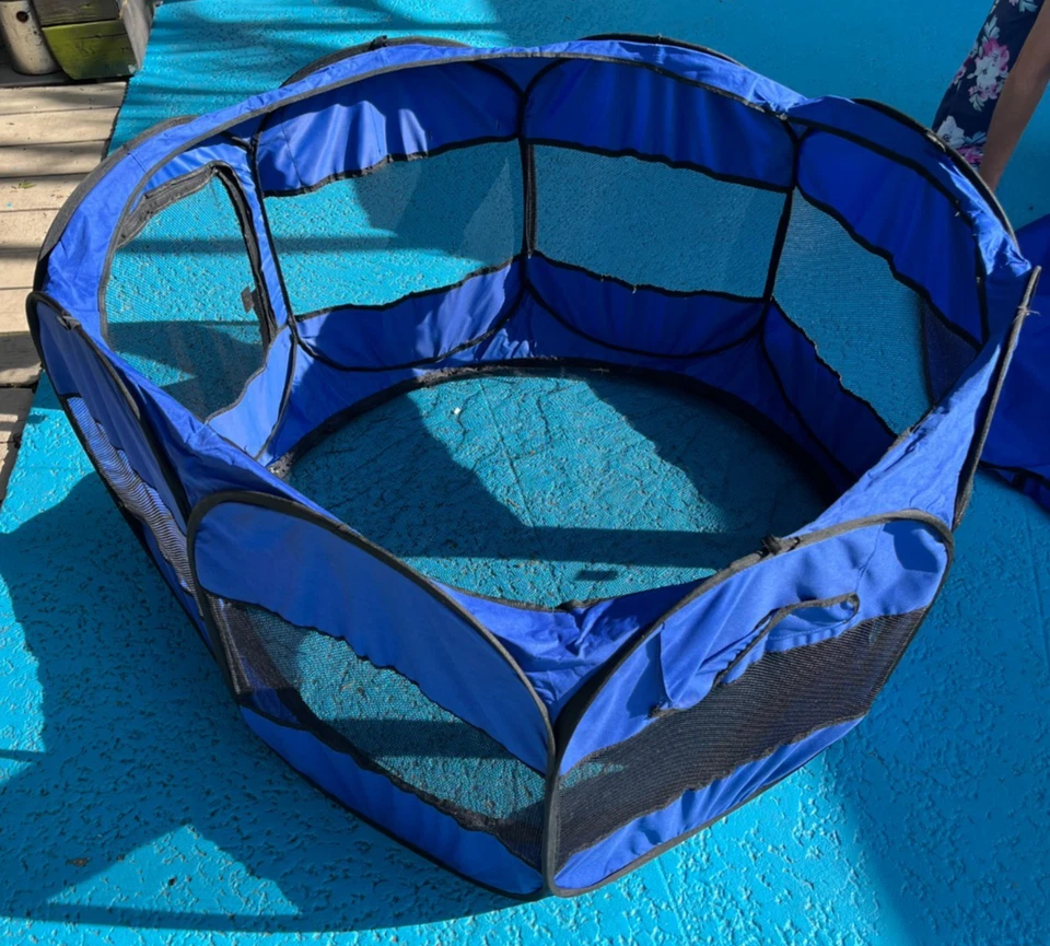 Oxgord Parque Infantil Plegable Portátil para Mascotas, Recinto de 45" para Animales Pequeños Foto 3 de 4