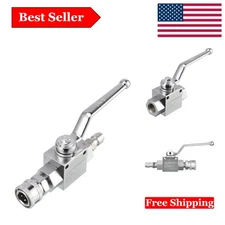 Heavy-Duty 4500 PSI Stainless Steel Pressure Washer Ball Valve Kit