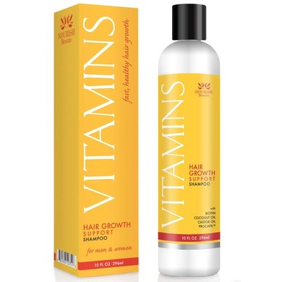 Nourish Beaute Vitamins Shampoo Hair Loss Promotes