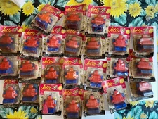 24 Vtg NOS Sealed Action Tri-Play Toys Jetto Air Powered Robot Toy #915