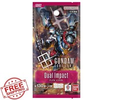 BANDAI Gundam Card Game Booster Pack Dual Impact GD02 Box