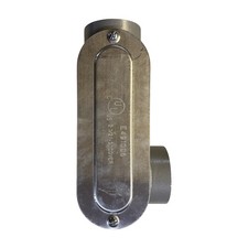 Southwire LR8CG 3 in Aluminum LR Type Rigid Conduit Body with Cover Gasket