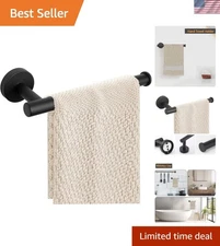 Hand Towel Holder Stainless Steel Rim Round Towel Ring Wall Mount Bathroom Decor