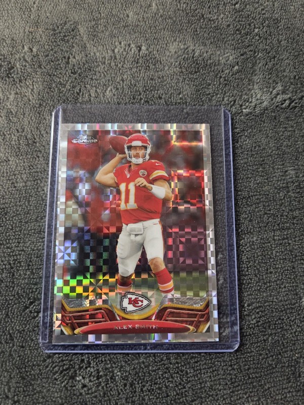 Alex Smith 2013 Topps Chrome X Factor Insert Card