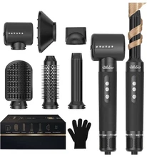 UKLISS 7-in-1 Hair Dryer Brush Auto-Wrap Magic Styler for Women