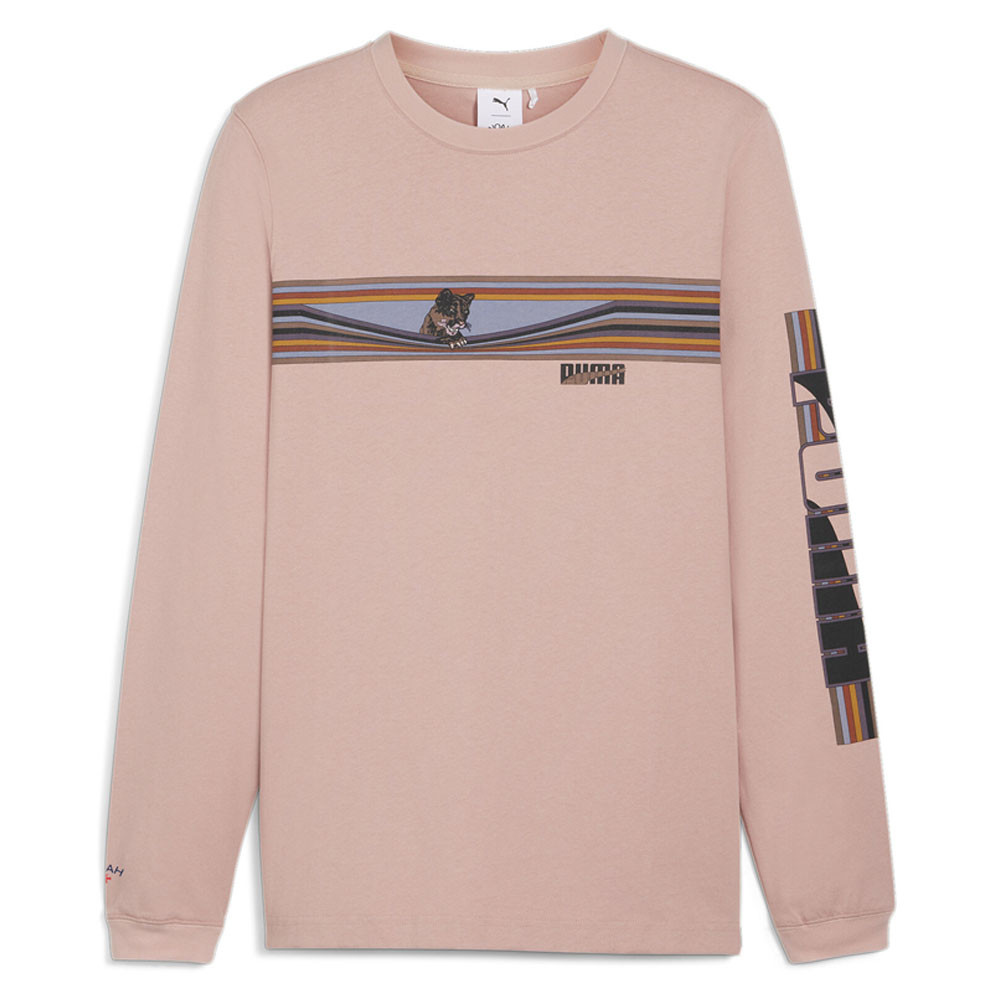 Puma X Noah Graphic Sweatshirt for Men in Pink Style 62386263