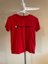 Boy's Champion Short Sleeve T-Shirt Size M Pre-owned