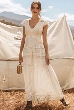 🦋Spell And The Gypsy XXL SUKI Antique Lace Maxi Gown BNWT