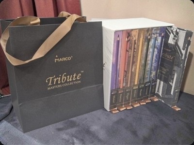 Marco Tribute Professional Art Collection   Set of 80 Colored Pencils