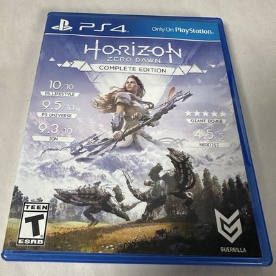 Horizon Zero Dawn Complete Edition (PlayStation 4, 2017) PS4 Tested