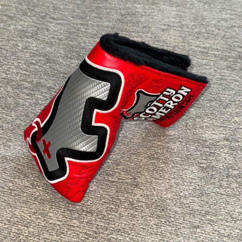 Scotty Cameron Custom Shop Red Junk Yard Dog JYD Mid-Mallet Putter Headcover
