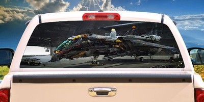 Aegis Dynamics Bulldog Wrap rear window graphics Decal Sticker 66'' x 22''