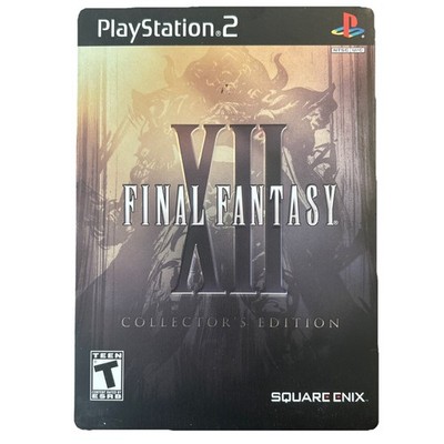 Final Fantasy XII: Collector's Edition (Sony PlayStation 2, 2006) CIB