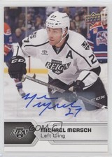 2017-18 Upper Deck AHL SPs Auto Michael Mersch #104 Auto re9