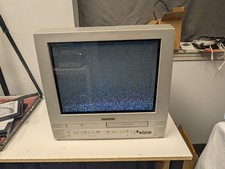 Sylvania CRT TV Model CT202SL8 20" Screen DVD works, VHS does NOT