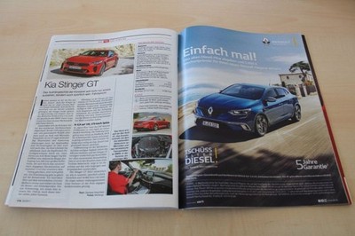 Auto Motor und Sport 22/2017 Kia Stinger GT 3.3 T-GDI mit 370PS im Fahrbericht a