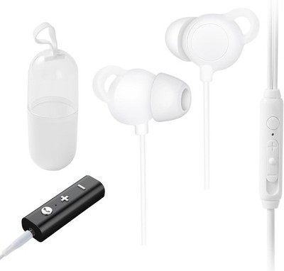 Sleep Earbuds for Side Sleepers, All Silicone Made with Soft and Zero-Pressur...