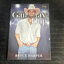 2025 Topps Series 1 Celebration Gameday Drip #GD-5 Bryce Harper Phillies 