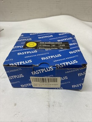FASTPLUS B25 Sanding Discs 5  P120 Qty 36