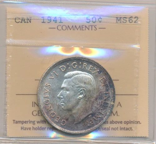 1941 Canada 50 Cents — photo from another recent sale