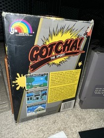 Gotcha! The Sport! - Nintendo NES 1987 LJN - Complete In Box CIB
