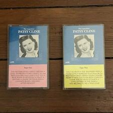 Lot of 2 The Legendary Patsy Cline Cassette Tape 1 2 Tested