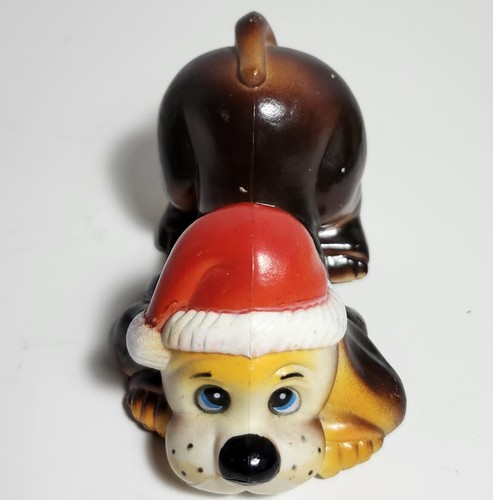 Cachorro de Navidad - Bassett Hound plástico de colección Figura - Imagen 4 de 6