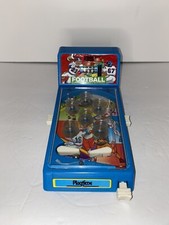 Vintage 1988 Playtime Products Inc Football Tabletop Mini Pinball Game